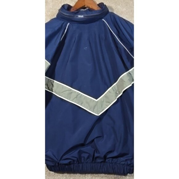 Vintage US Air Force Academy Hooded Windbreaker Jacket Prep School USA Made Sz M - Picture 13 of 14